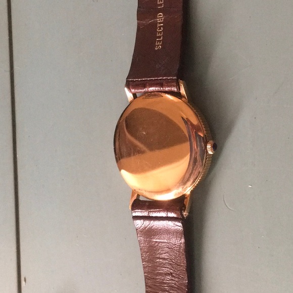 Jules RaCine Gold Liberty Coin Face Wrist Watch - Picture 9 of 16